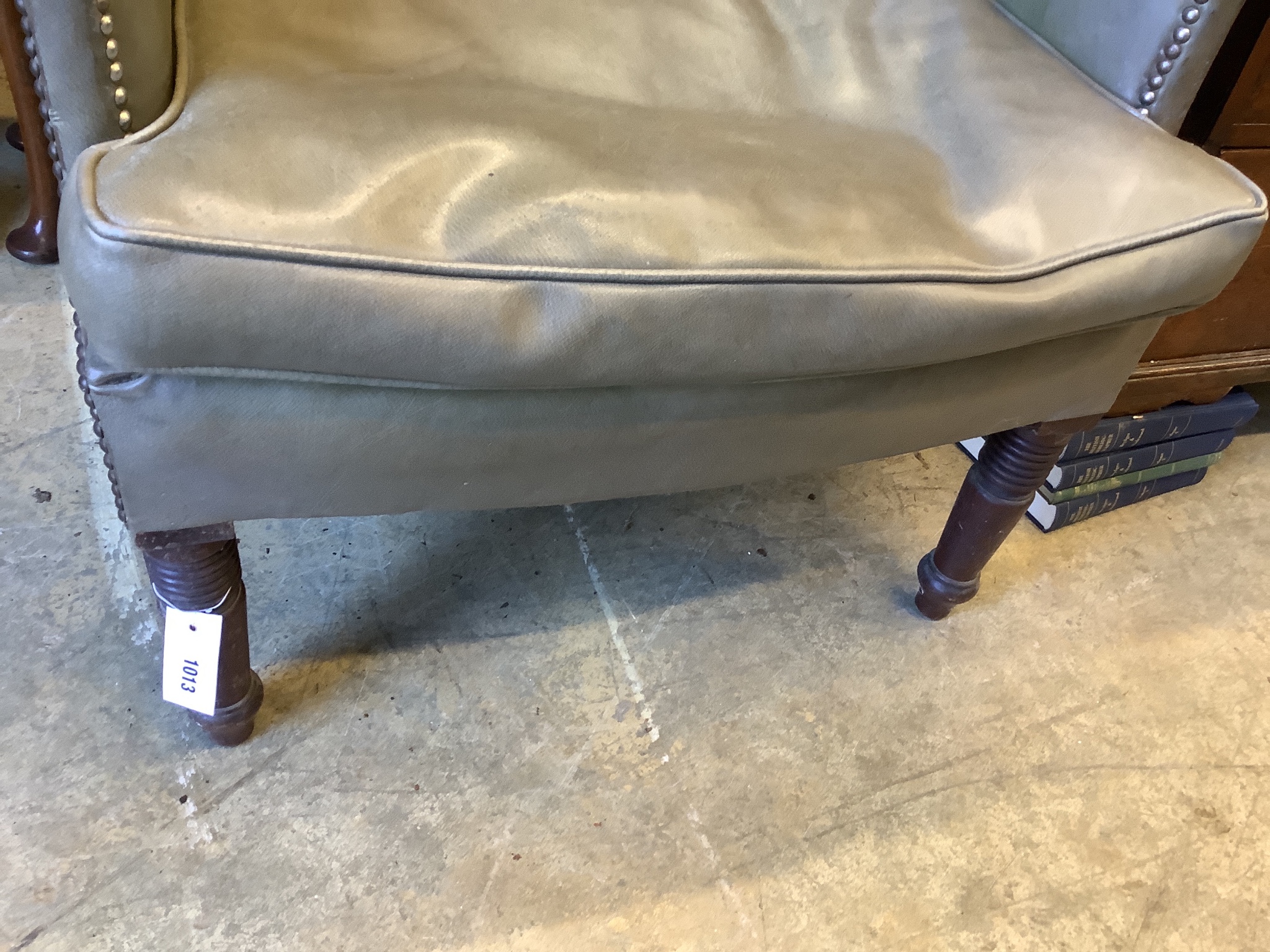 A Regency hall porter's armchair